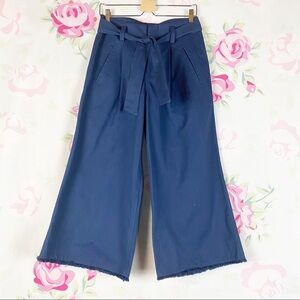 NEW Moon River Navy High Rise Wide Leg Pants M